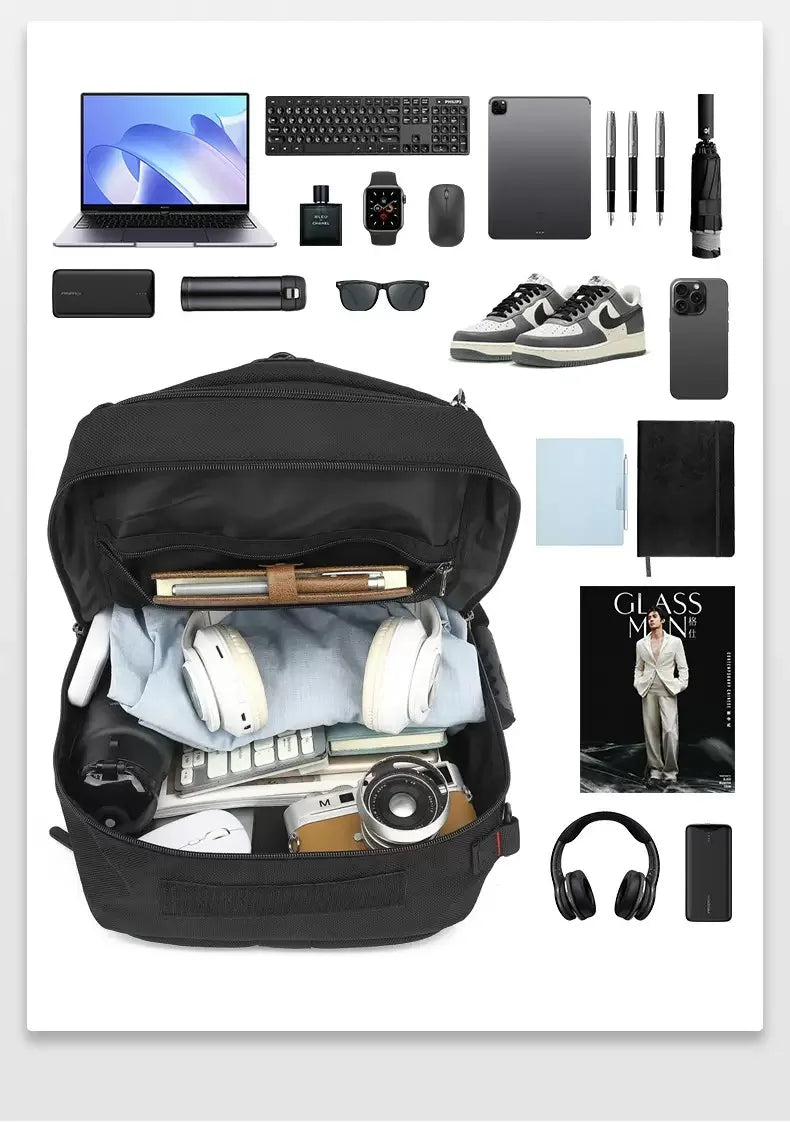 90L Waterproof Oxford Material Expandable Rucksack Large Capacity Hiking Backpack Physiological Curve Back 20 Inches England