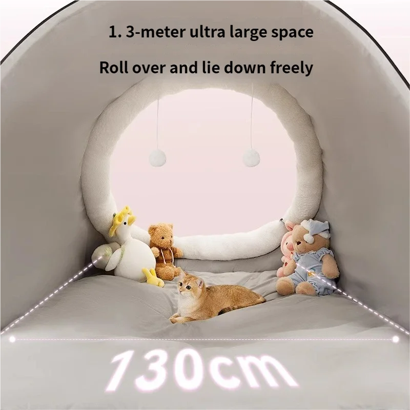 Four Seasons Universal Cloth Cat & Dog Nest-Sweet Dream Super Big Human Pet Interactive Fully Removable Washable Lazy Sofa