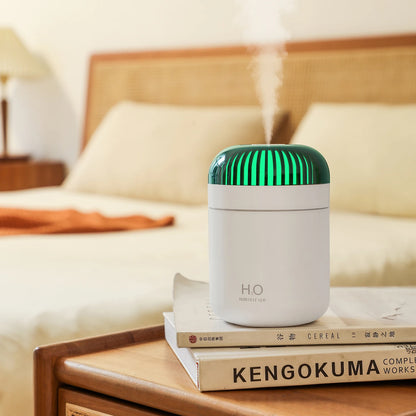 Home Small Humidifier Usb Portable Led Night Light Aroma Ultrasonic Air Diffuser Humidifier for Room
