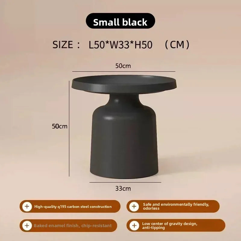 Hot Sale Nordic Coffee Table, Creative Round Living Room Table, High-end Light Luxury Side Desk, Modern Simple Furniture 121