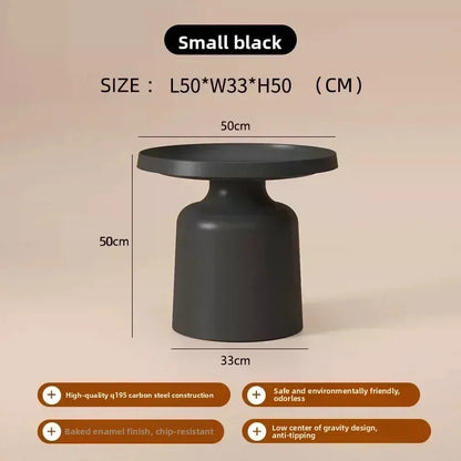 Hot Sale Nordic Coffee Table, Creative Round Living Room Table, High-end Light Luxury Side Desk, Modern Simple Furniture 121