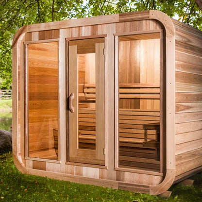Best-selling sauna rooms Cabins Different styles of saunas, outdoor cube saunas are competitively priced