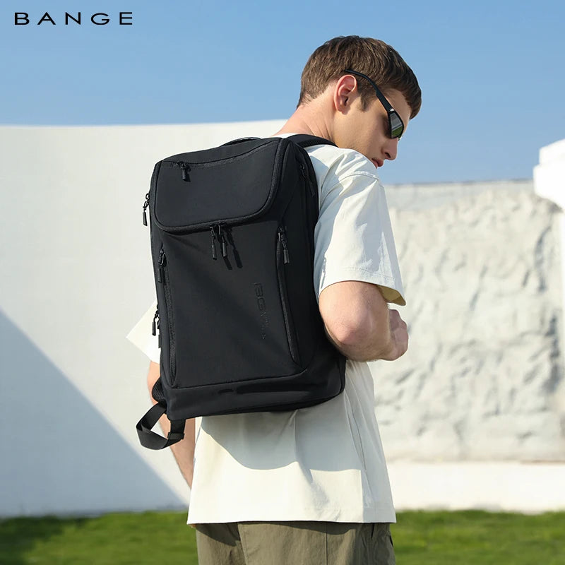 BANGE Hot Sell New Arrival Soft Lightweight Waterproof Men Casual Laptop Backpack