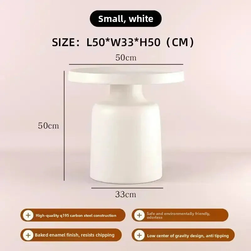 Hot Sale Nordic Coffee Table, Creative Round Living Room Table, High-end Light Luxury Side Desk, Modern Simple Furniture 121