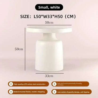 Hot Sale Nordic Coffee Table, Creative Round Living Room Table, High-end Light Luxury Side Desk, Modern Simple Furniture 121