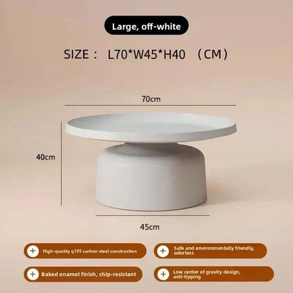 Hot Sale Nordic Coffee Table, Creative Round Living Room Table, High-end Light Luxury Side Desk, Modern Simple Furniture 121