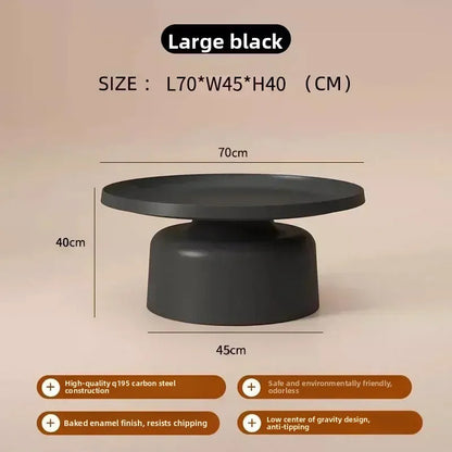 Hot Sale Nordic Coffee Table, Creative Round Living Room Table, High-end Light Luxury Side Desk, Modern Simple Furniture 121