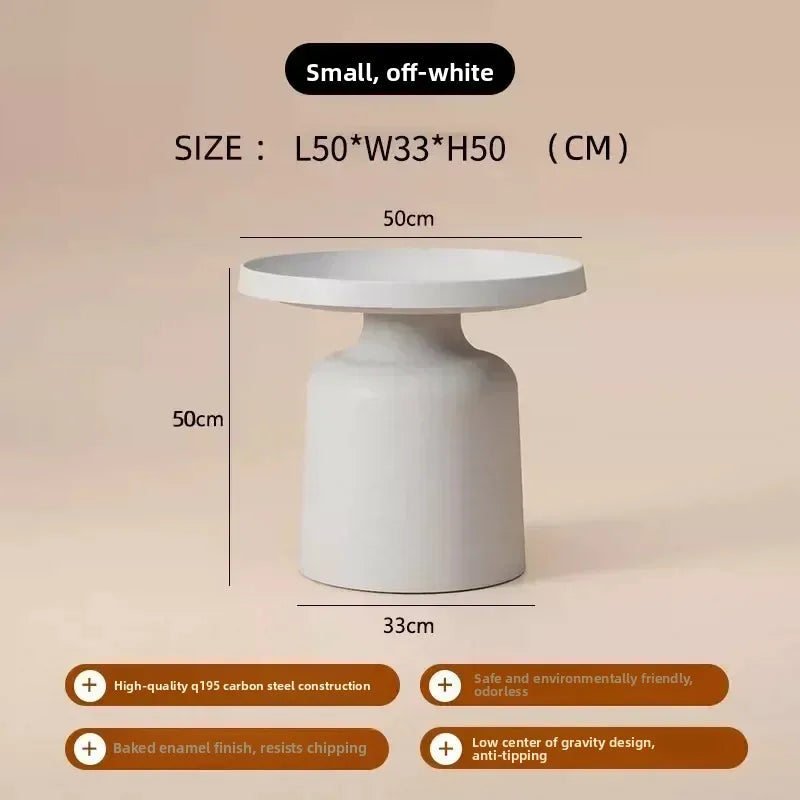 Hot Sale Nordic Coffee Table, Creative Round Living Room Table, High-end Light Luxury Side Desk, Modern Simple Furniture 121