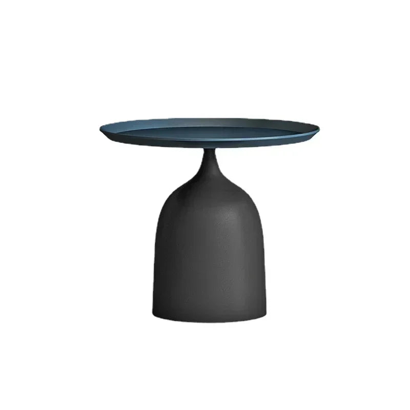 Custom Nordic Marble Small Side Table Modern Living Room Sofa Corner  Simple Creative Iron Golden  Coffee  WF