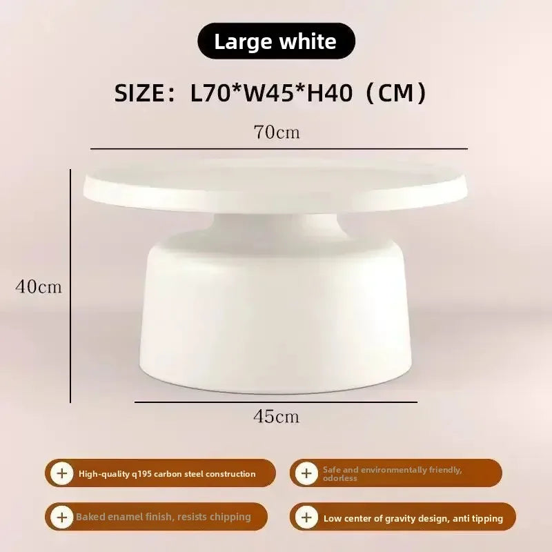 Hot Sale Nordic Coffee Table, Creative Round Living Room Table, High-end Light Luxury Side Desk, Modern Simple Furniture 121